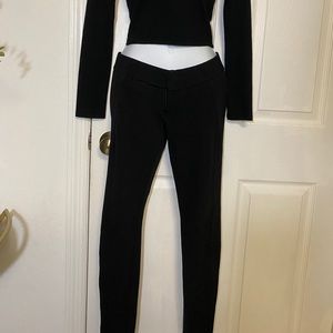 Guess black stretchy dress pants sz 24